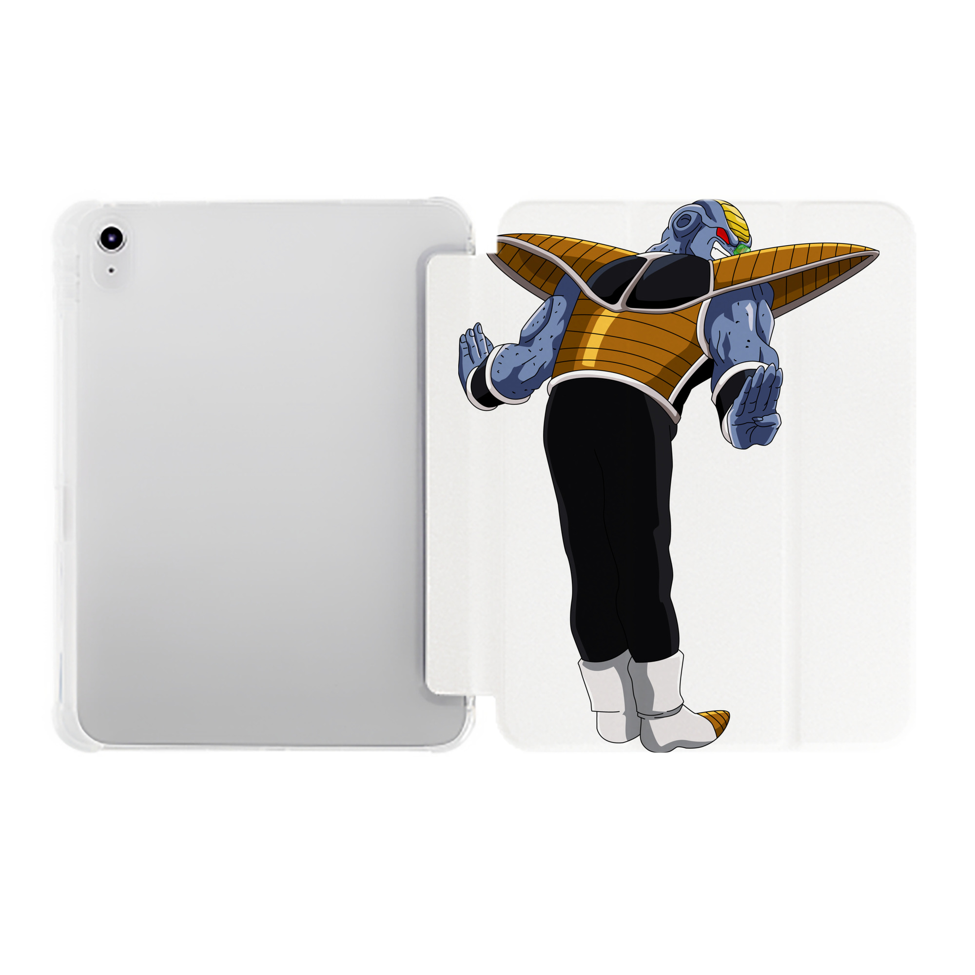 （画像用） ドラゴンボール DRAGON BALL IPad ケース ペン収納付き 三つ折りスタンド PUレザー×シリコン 対応機種9.5/10.5/10.9インチ